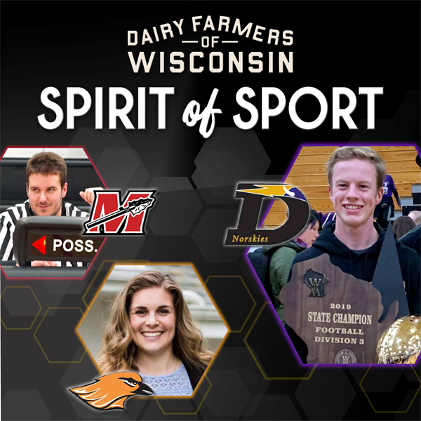 Szepieniec of DeForest Receives WIAA Spirit of Sport Award...Watch Presentation