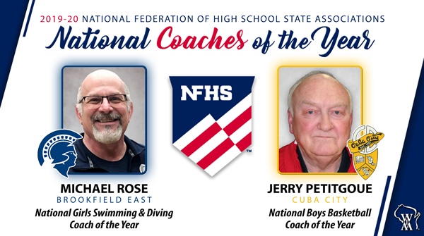 Petitgoue; Rose Selected National Coach of the Year in Respective Sports