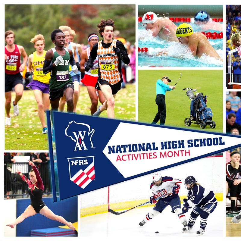 October is High School Activities Month