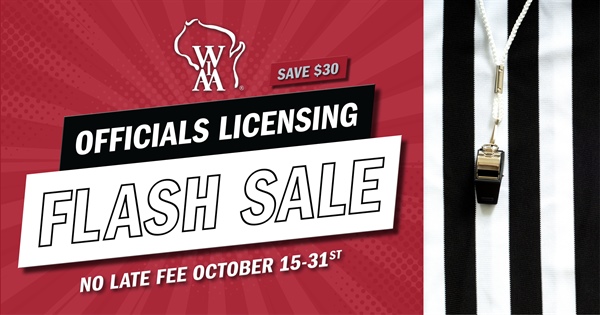 Officiating License FLASH SALE