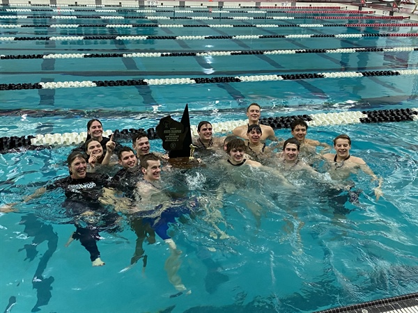 Edgewood Wins Division 2 Boys Swimming & Diving Title