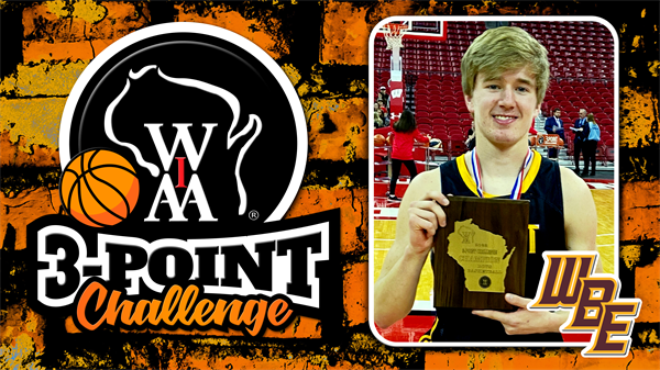 West Bend East's Hilt Wins Boys 3-Point Challenge