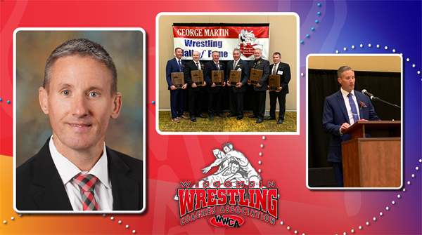 Dow Inducted into Wisconsin Wrestling Coaches Hall