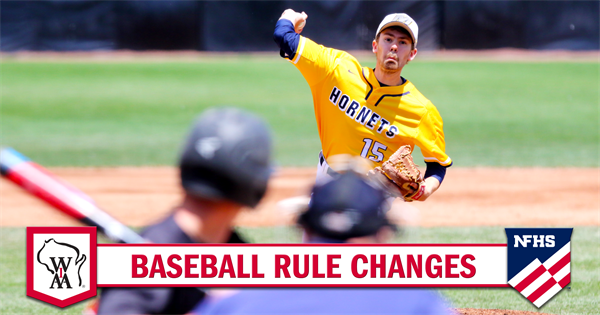 NFHS Baseball Rule Changes for 2023