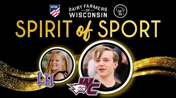 Westosha Central's Hansche Receives Spirit of Sport Award