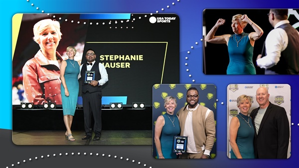 Stephanie Hauser Recipient of USA TODAY NETWORK Trailblazer Award
