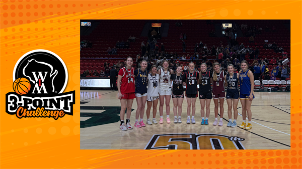 Winneconne's Mitchell Wins Girls' 3-Point Challenge