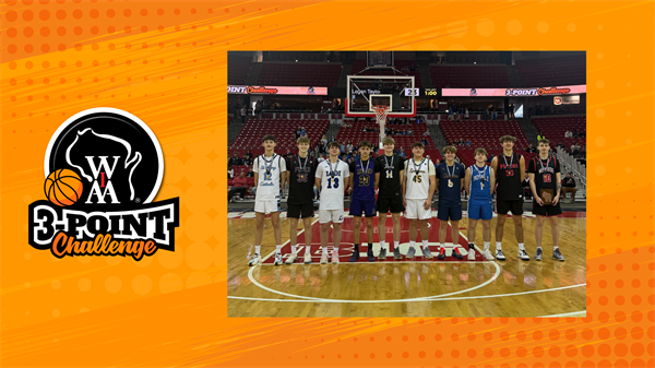 Monroe's Logan Taylor Wins Boys' 3-Point Challenge