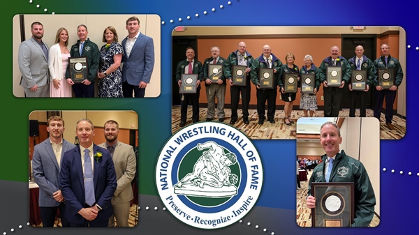 Mel Dow Inducted into Wisconsin Chapter of National Wrestling Hall of Fame