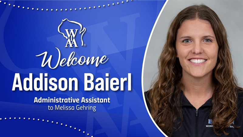 Baierl to Join WIAA Staff as Administrative Assistant