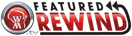 WIAA Featured Rewind TV logo with a red rewind arrow graphic.