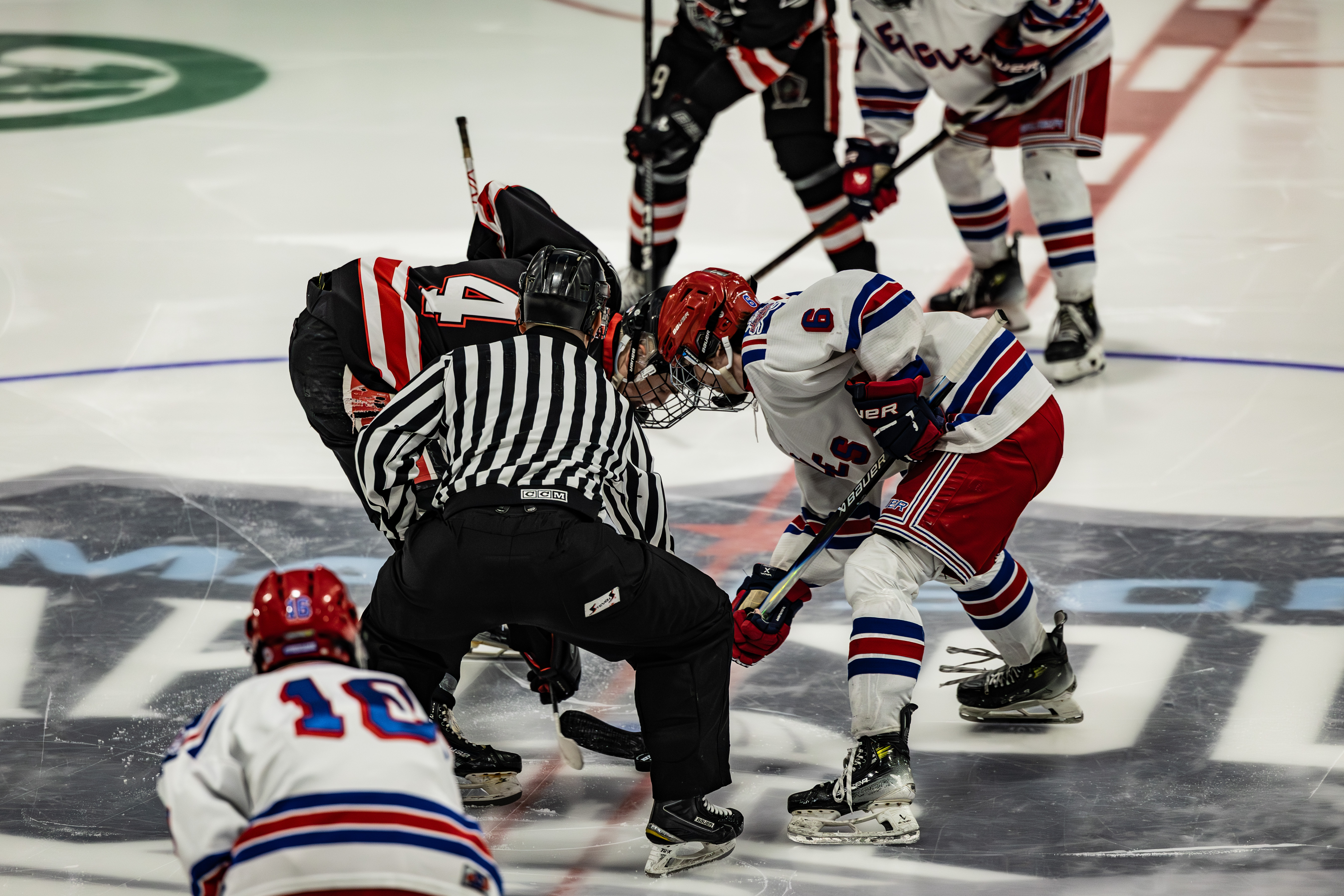 boys playing hockey