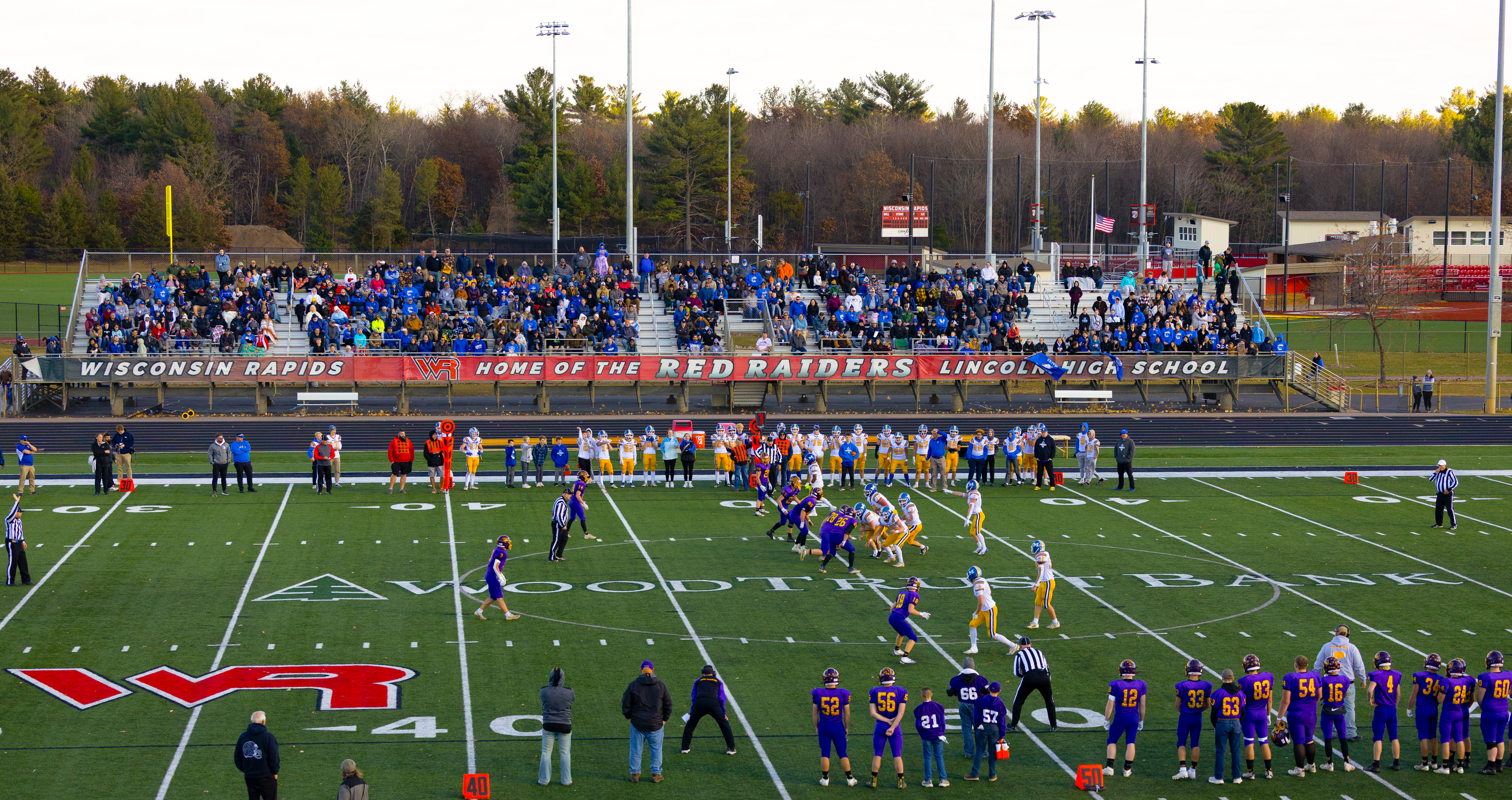 full field image of the 8player football state championships