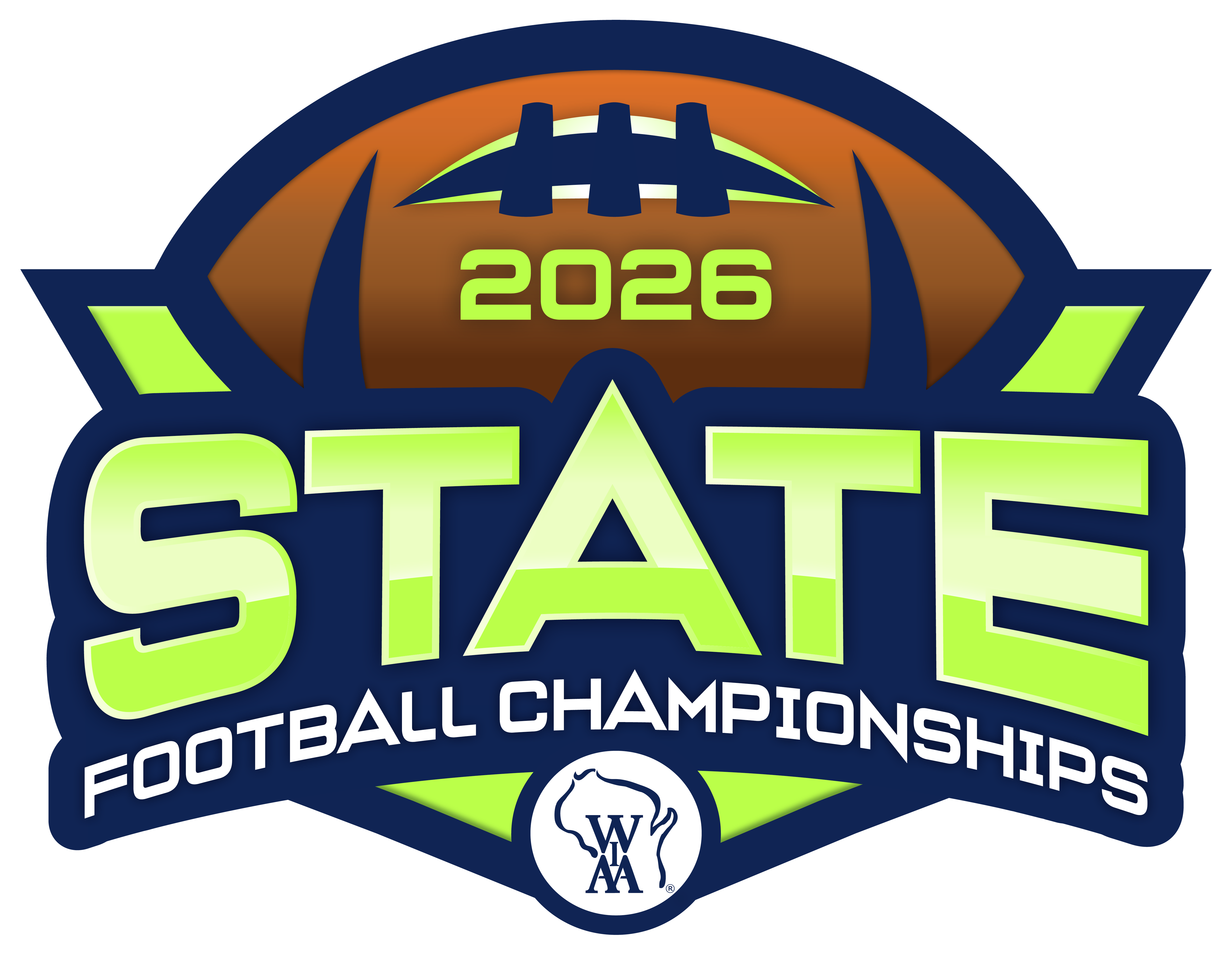 2026 State Football Championships Logo